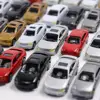 60Pcs Mini Model Painted Car 1:87 Scale Street Layout Miniature Vehicle 2