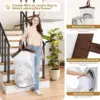 Luxury Double Laundry Hamper with Lid and Removable Laundry Bags, Large Hamper for Laundry, Laundry Basket 2 Sections 4