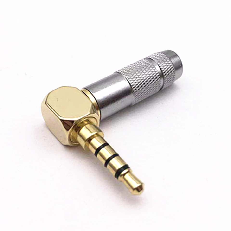 ONX3 ® HTC One Mini 2, placcato oro, 3,5 mm, da Jack a Jack Audio AUX, piatto, cavo da 1 metro