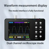 Dual Channels Digital Oscilloscope for Electronic Repair Tools 50M Sampling Rate10Mhz Sampling Rate 2.5KSa/S Analog Bandwidth 1