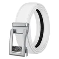White-Silver Buckle