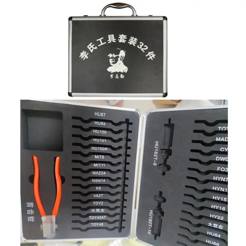 Liis 6本セット Classic Lishi – Car Locksmith Starter Pack / Bundle of 20 Mr. Li