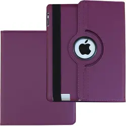 360 - Degree Rotating Tablet Case, 9.7 - Inch Cover for ONLY CASE (PURPLE)
