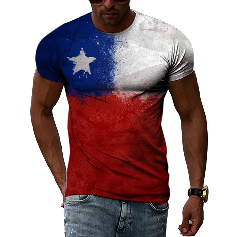 Camiseta De Manga Corta Para Hombre, Estilo Hipster