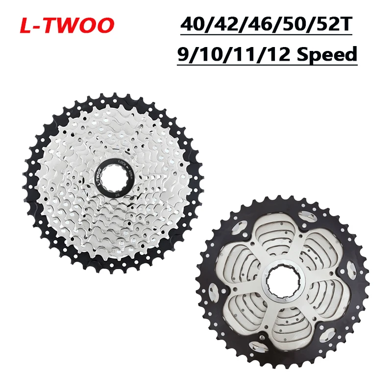 LTWOO Mountain Bike Cassette 8/9/10/11/12 Speed 40/42/46/50/52T HG K7 Flywheel VG Road Mountain Bike Chain 8V9V10V11V12V current bicycle cassette,bicycle sprocket gear,bike freewheel