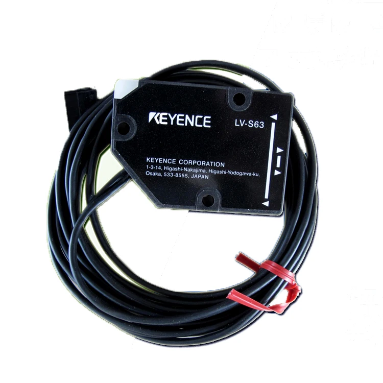 

LV-S63 keyence digital laser sensor regression reflex type long distance transparent object type adjustable distance