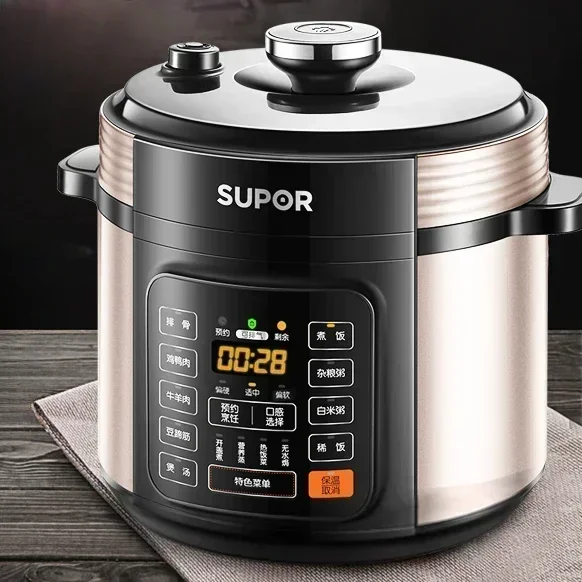 Electric pressure cooker new  6L large capacity intelligent reservation home electric pressure cooker 2