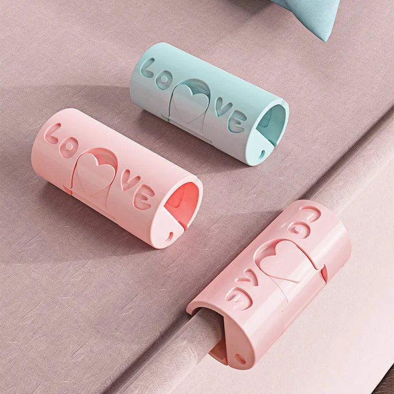 

6PCS BedSheet Clips Plastic Slip-Resistant Clamp Quilt Bed Clipper Cover Grippers Fasteners Mattress Holder for Sheets Home