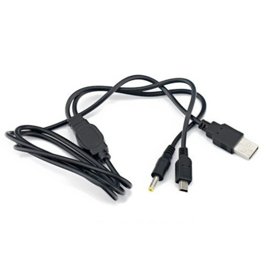 50Pcs 1.2M 2 In 1 Usb Charger Cable For Psp 2000 3000 Charging Transfer Data Power Cord Game Accessory