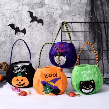 Halloween Pumpkin Candy Basket 1
