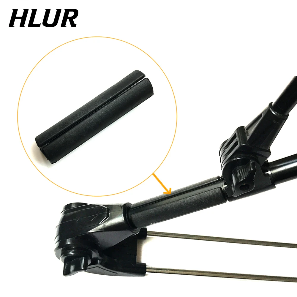 1.5M/1.7M/2.1M New Stainless Steel Thickened Telescopic Fishing Rod Bracket Fishing Rod Dual Purpose Bracket Holder