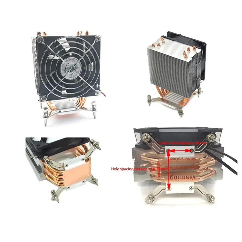 1Set Computer CPU Radiator Mounting Bracket Backplane Accessories For LGA2011 X99 X79 E5 1700 1366 115X 1200 AMD AM2 AM3 AM4 AM5