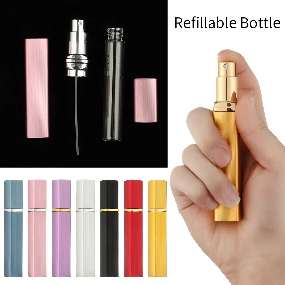 30ml 50ml Glass Refillable Perfume Atomizer Luxury Transparent Travel Spray  Bottle Pocket Size Empty Makeup Sample Container Travel Essentials - Beauty  & Health - Temu