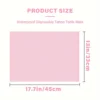 JC TATTOO 125Pcs Dental Bibs Disposable Tattoo Cleaning Wipes 13"x17" 3 Ply Waterproof Sheet for Nail Tech Dental Clinic Tattoo 2
