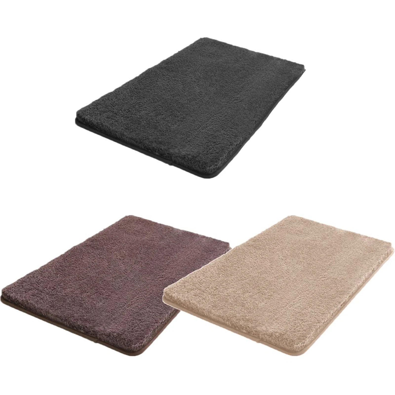 

Напольный коврик, супер впитывающий коврик для ванной, супер Противоскользящий коралловый бархатный напольный коврик для ванной, дверной коврик, домашний декор