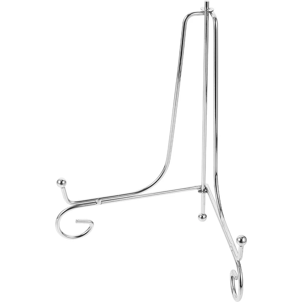 

Iron Plate Stand Metal Easel Plate Display Photo Holder Stand Desktop Dish Bracket Display Rack