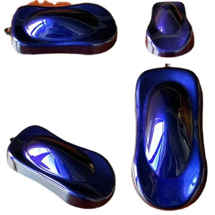 5Grams Super mirror Chrome Black Blue hyper Shift Pigment/chameleon Pigment Powder/ color Shift car paint Pigment