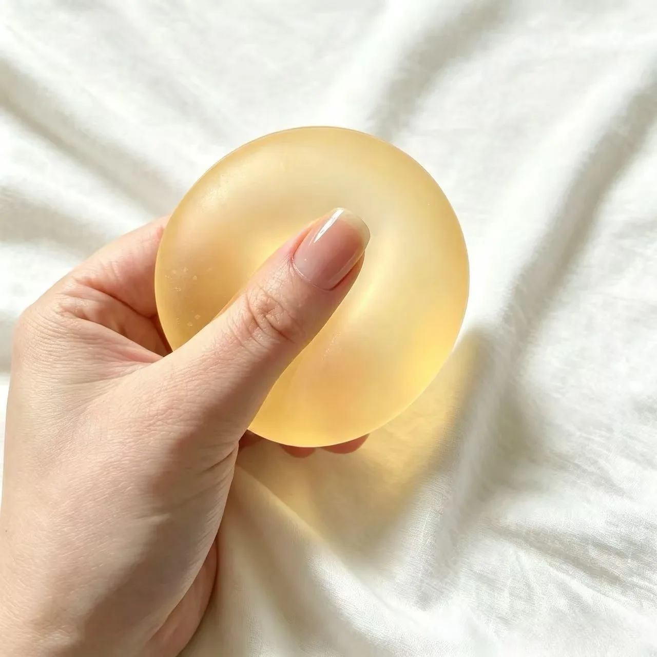 Squishy Anti-Stress Sensory Toy - Soft, Slow-Rebound, Transparent Stress Relief Gift