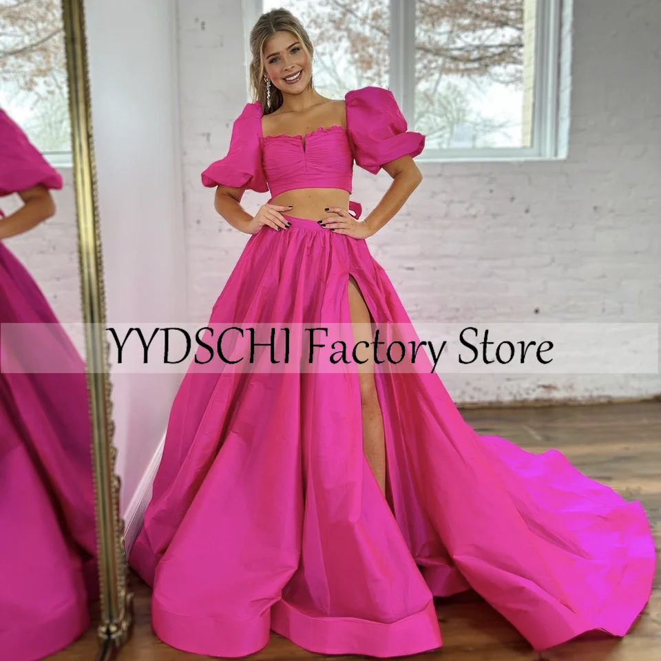 

Cocktail Dresses 2023 Strapless Green Evening Dress Crystal Beading High Slit Shiny Mermaid Sexy Pleated Wedding Party Dress