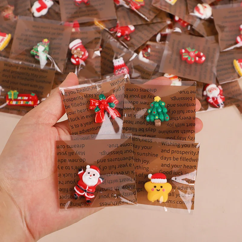 10/20 Stück Weihnachten Mixed Harz Kühlschrankmagnete Weihnachtsmann Schneemann Weihnachtsbaum Lustige Kühlschrank Magnetische Neujahr Party Home Decor – Detail 4