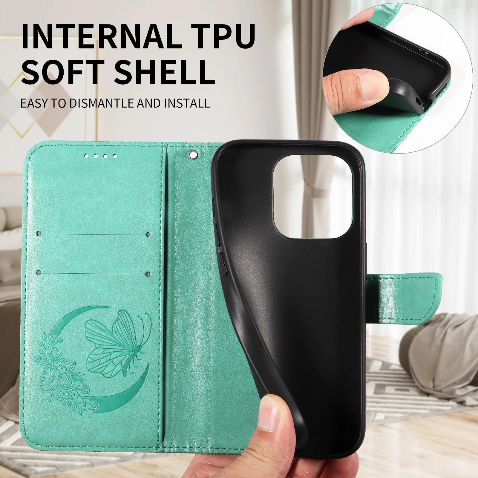 Leather Wallet Phone Case