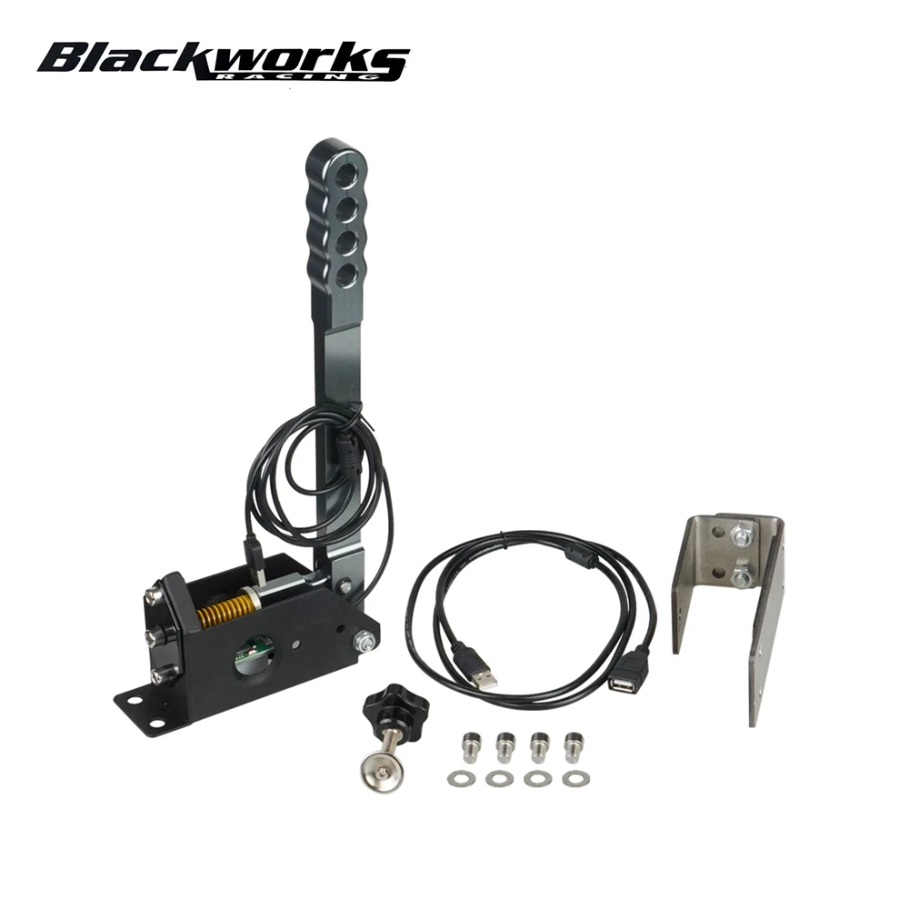 Зажим ручного тормоза с кронштейном для гоночных игр Logitech, ПК, USB, 14-битная SIM-карта, материал из алюминиевой стали