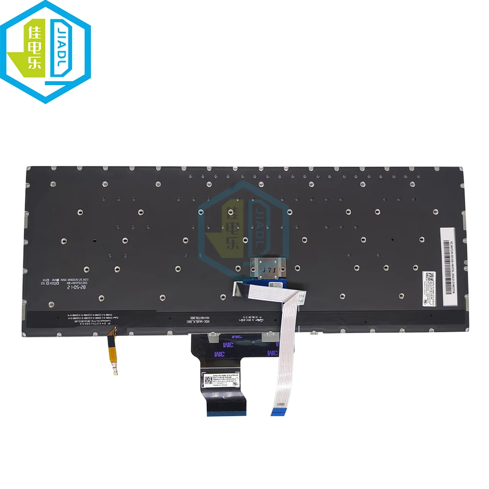 Teclado Latino Retroiluminado para Laptop Teclados Trackpoint Teclado Espanhol Apto Asus Suptbook p2 P2451 P2451fa P2451fb la 0knx02620la00 - Imagem 4