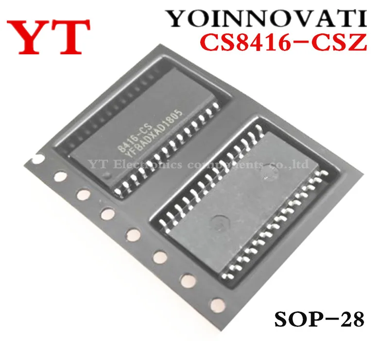 

5pcs CS8416-CSZ CS8416 192 kHZ DIGITAL AUDIO INTERFACE RECEIVER Best quality