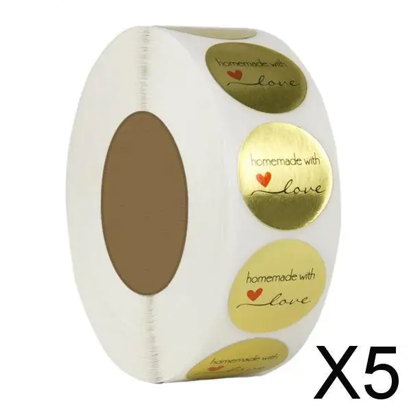 

5X50 0label бумажные наклейки для упаковки еды