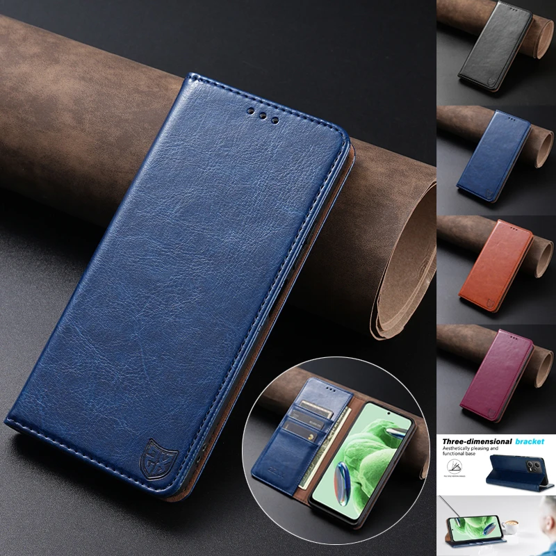 

Wallet flipping anti drop leather business leather Cover For Xiaomi 12T 11T Redmi Note 12 12S 12 Pro 11S 10 9S 8T 7 Pro Poco X5
