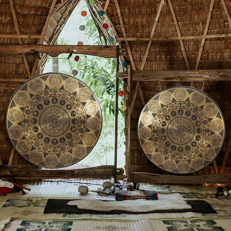 Best Handmade Big Tibetan Gong Temple bells and religious practices