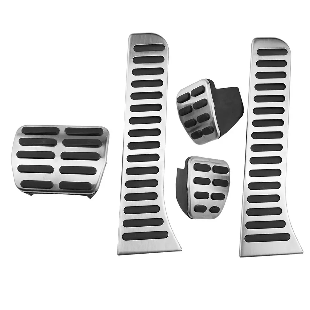 Stainless Steel Anti-skid Pedal Car Pedals for Volkswagen VW Golf 5 6 Tiguan Octavia Jetta MK5 MK6 Scirocco CC Passat B6 B7