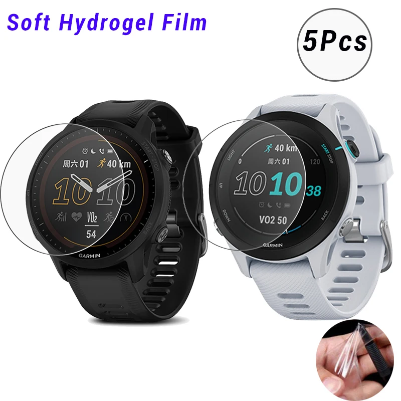 

Soft Clear Protective Film Guard For Garmin Forerunner 955 255S 255 Watch Garmin VENU2s Screen Protector Cover (Not Glass)