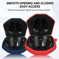 Silicone Carry Bag Earphone Protector with Carabiner Headphone Storage Case For Lenovo GM2 PRO Wireless Headset Cover 1