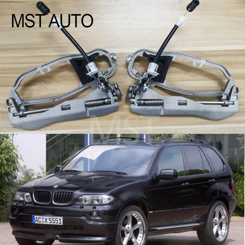 

Front Left Or Right Side Door Handle Carrier For BMW X5 E53 2000-2007 51218243615 51218243616
