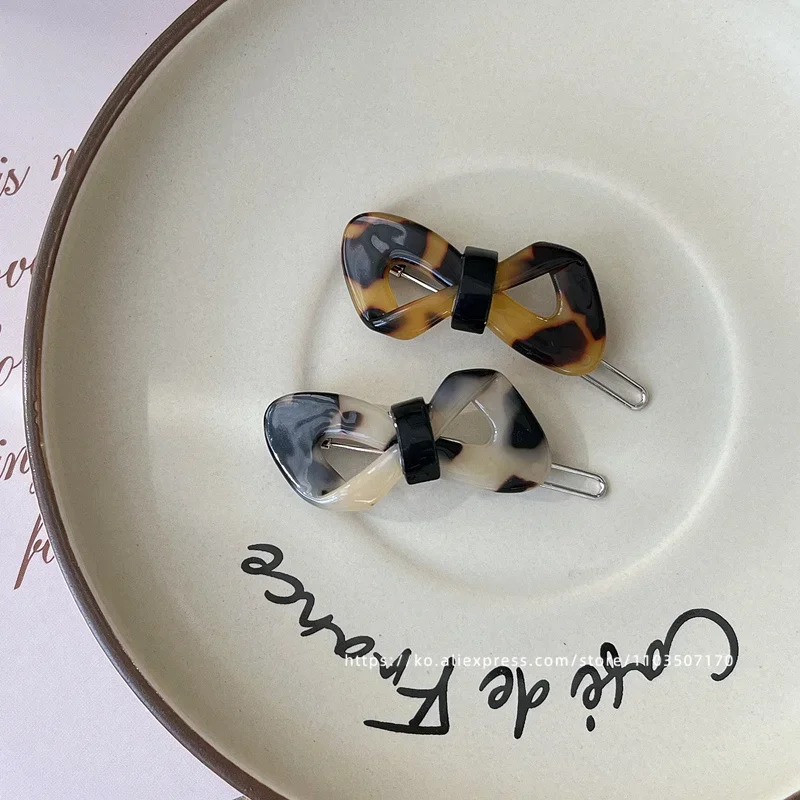 Exquisite high-end feeling ~ South Korea France small bow hair clip, French bangs clip short hair side clip