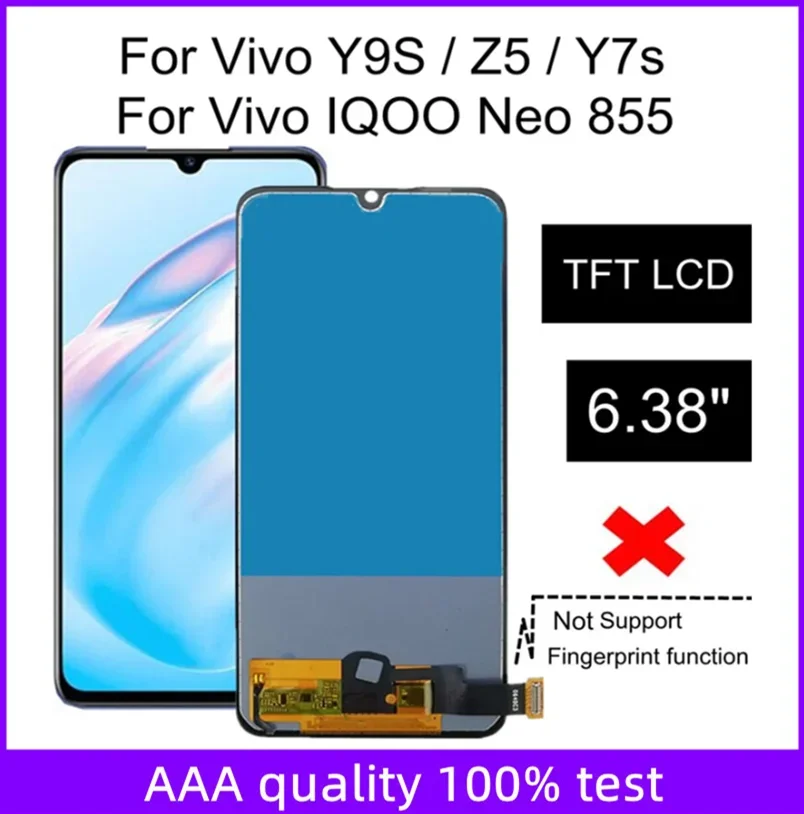 

6,43 "AMOLED для OPPO Reno4 Lite LCD дисплей кодирующий преобразователь сенсорного экрана в сборе запасные части для OPPO CPH2125 LCD
