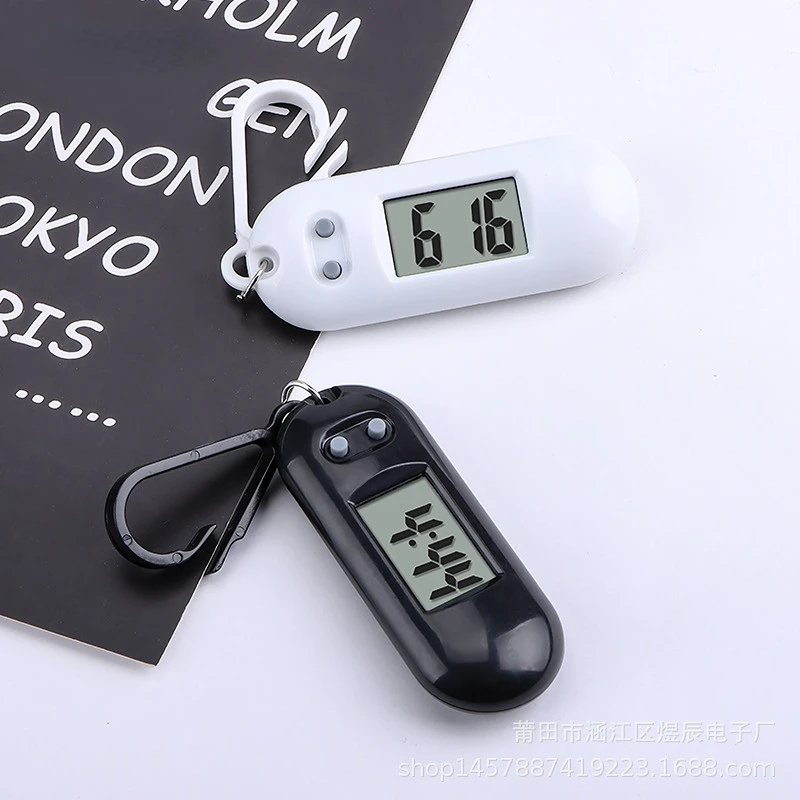 Student Mini Electronic Clock Keychain Electronic Watch Digital Table