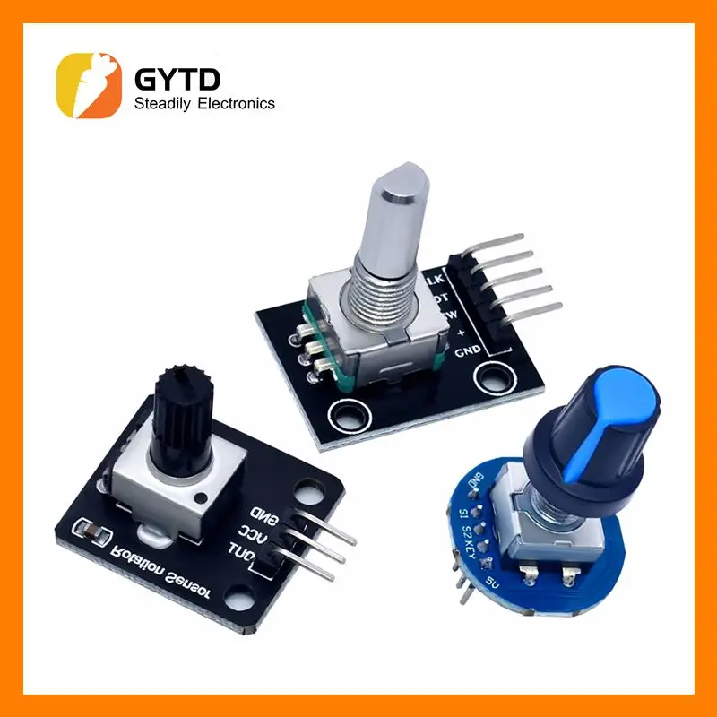 WAVGAT Rotary Encoder Module for Arduino Brick Sensor Development Round ...
