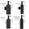 Wall Mounted Soap Dispenser 304 Stainless Steel Brushed Gold Manual Soap Dispenser Hotel Bathroom Liquid Soaps Dispensers 6