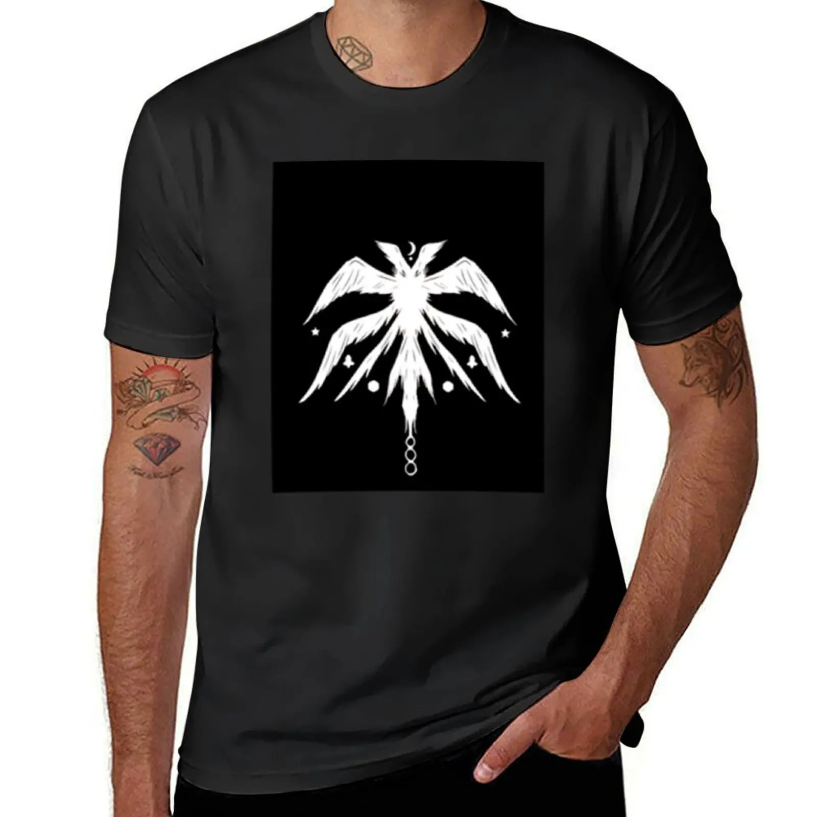 

Wolhaiksong White TowerOfGod T-Shirt heavyweights Short sleeve tee plus size tops Men's t-shirts