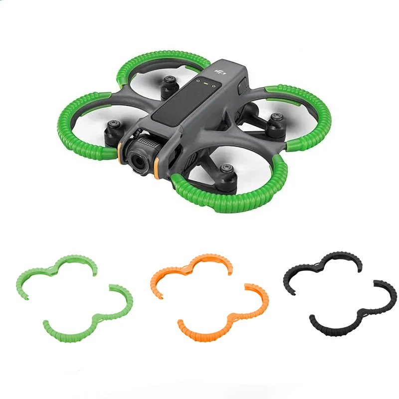 DJI Avata 2 용 프로펠러 가드 충돌 방지 보호 범퍼, 경량 보호 커버, DJI Avata 2 액세서리