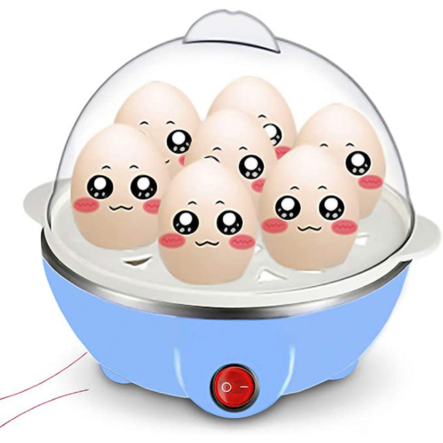 Function Rapid Electric Egg Cooker Auto-Off Generic 7 Eggs Boiler Steamer Omelette Cooking Tools Kitchen Utensil Breakfast