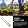 2 Pcs An Fittings Solid Wood Handle Garden Accessories Hoe Long Ax Replacement Hammer Replacements Staff 5