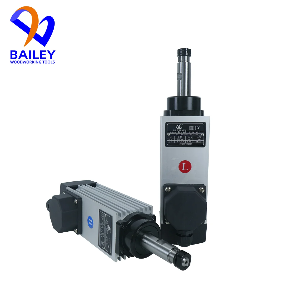 BAILEY 1PC 고속 트리밍 모터 1.1KW 300HZ 18000RPM KDT 엣지 밴딩 기계 목공 도구 RUNDWORDS