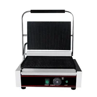 2200W Stainless Steel Cast Iron Sandwich Panini Contact Grill Maker 2
