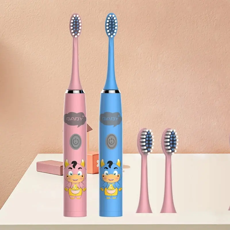 Children Electric Toothbrush Soft Bristled 3-15 Years Old