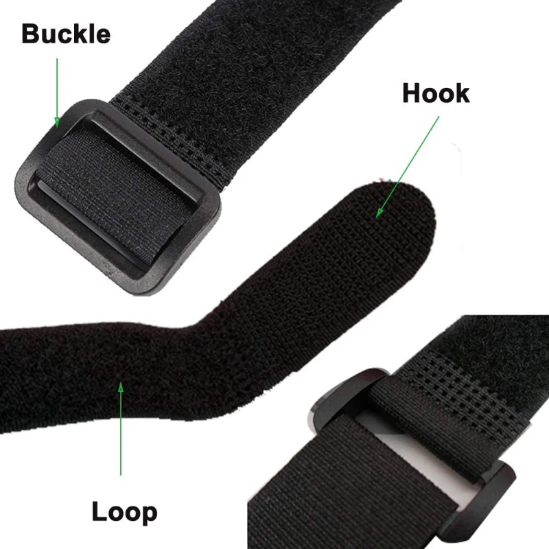 Bicycle Handlebar Strap Bike Accessory Bicycle Strap Bicycle Fixing Strap 5Pcs Fixed Straps Self-adhesive Fastening Cable Straps Reusable Wheel Cable Ties Nylon Multifunctional Bike Securing Items Tape