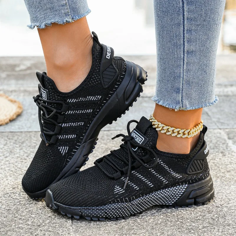 Casual Running Summer Fashion Anti Slip Hiking Mesh Breathability Athletic Shoe Tennis Woman Trend Woman Sneakers Couple