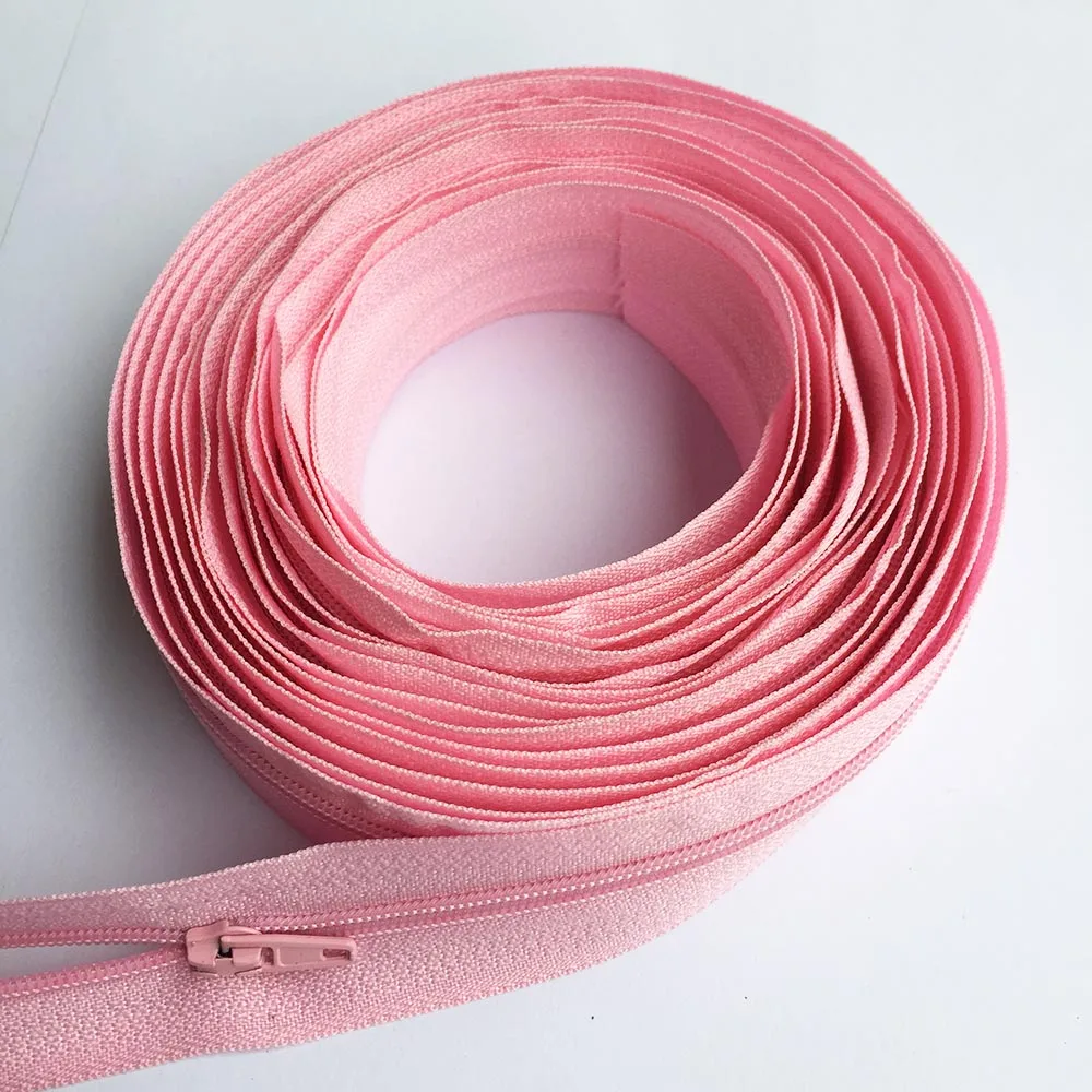 High-Quality Nylon Zipper Roll with Sliders for DIY Sewing and Accessories